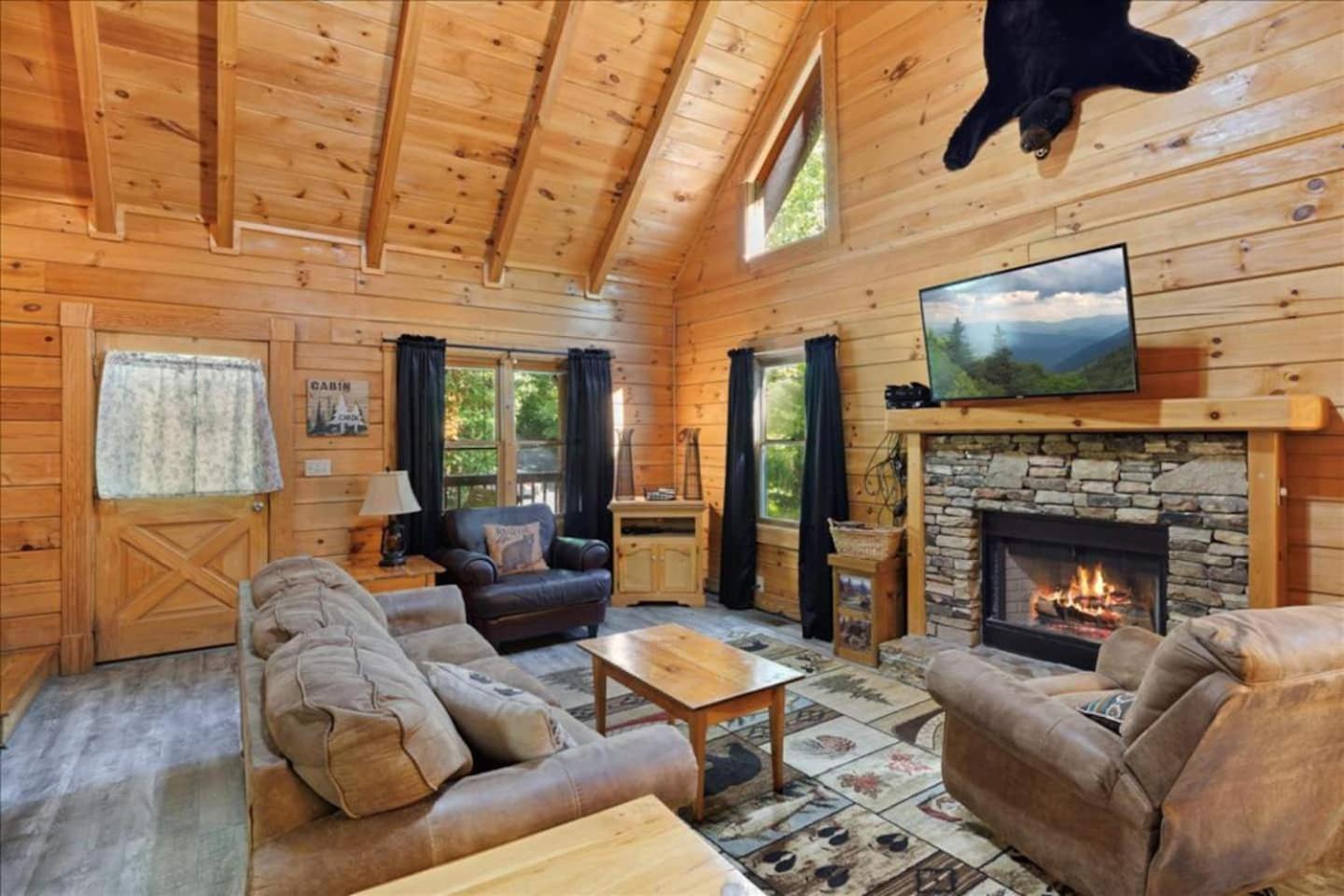 5Br Smoky Cabin Hot Tub, Games, 1 Mi To Parkway Pigeon Forge Ngoại thất bức ảnh